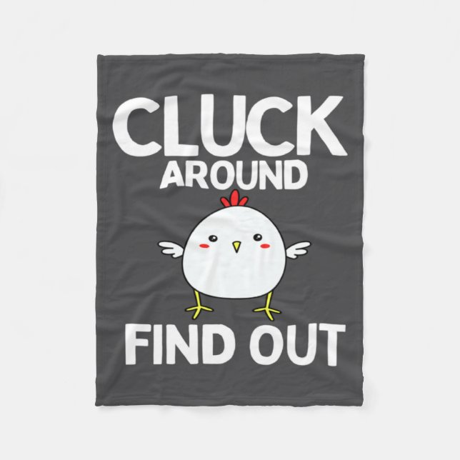 Chicken Easter Chick  Fleecefilt (Framsidan)