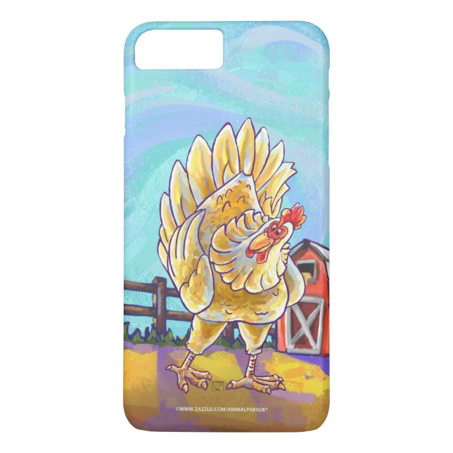 Chicken Electronics Case-Mate iPhone Skal (Baksida)