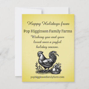 Chicken Farm Julkort