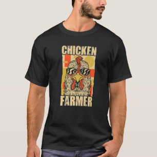 Chicken Farmer Agriculture Agriculteur Farmer Farm T Shirt