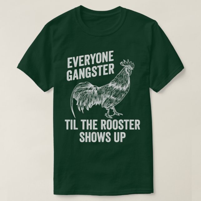 Chicken Farmer Chicken Älskare Tupp Hen Funny1 T Shirt (Design framsida)