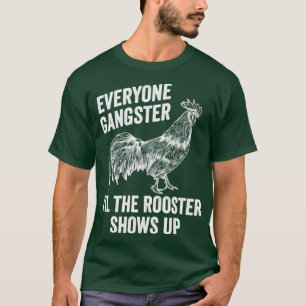Chicken Farmer Chicken Älskare Tupp Hen Funny1 T Shirt