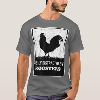 Chicken Farmer & Chicken Älskare Tupp Manar & Wome T Shirt