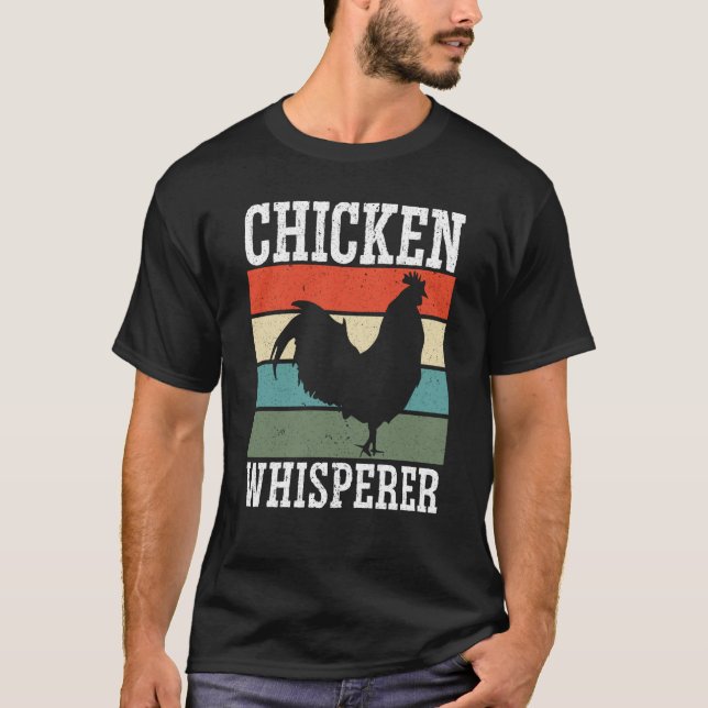 Chicken Farmer Chicken Whisper Farm Animal Poultry T Shirt (Framsida)