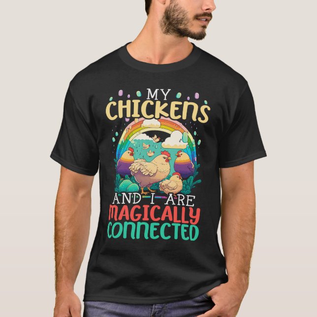Chicken Farmer Chicken Whisper Farm Animal Poultry T Shirt (Framsida)