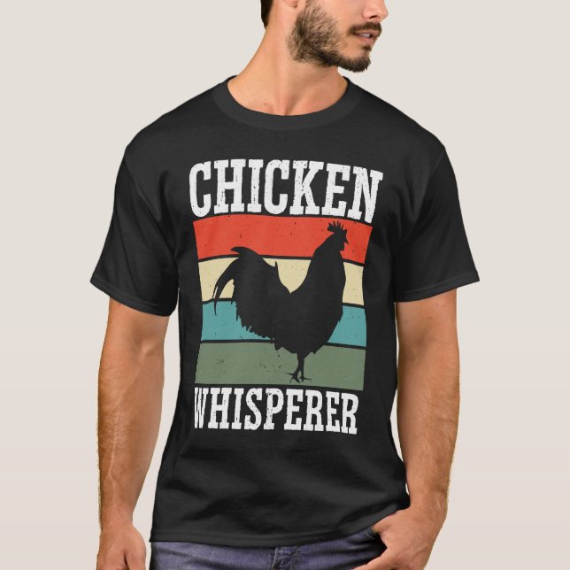 Chicken Farmer Chicken Whisper Farm Animal Poultry T Shirt (Framsida)