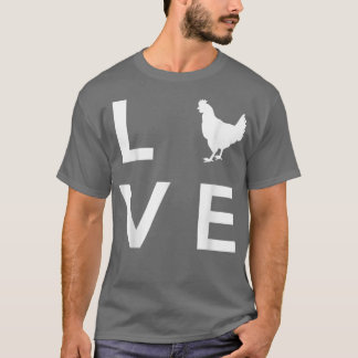 Chicken farmer farm chicken hen chicken poultry fa t shirt