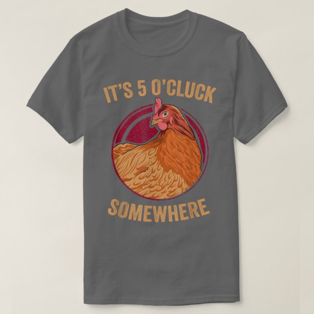 Chicken Farmer Funny Fem O'Cluck Backyard Chicke T Shirt (Design framsida)
