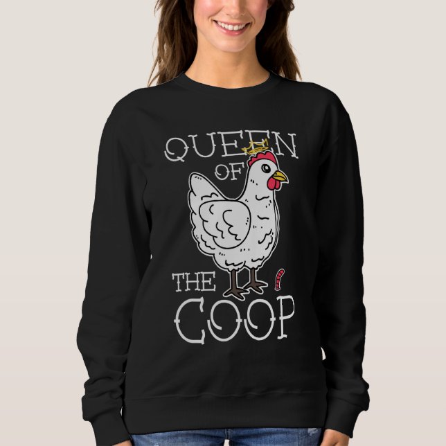 Chicken Farmer Girl T Shirt (Framsida)