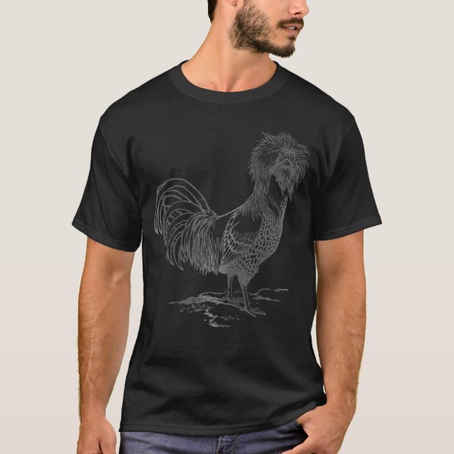 Chicken Farmer polska T Shirt (Framsida)