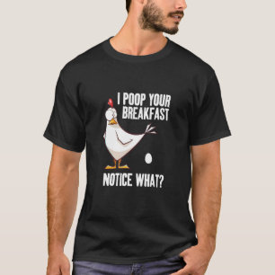 Chicken Farmer Woman Agriculture Tupp Girl Chic T Shirt