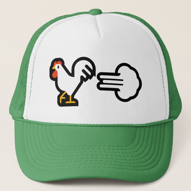 Chicken Fart Hat! Keps (Framsida)