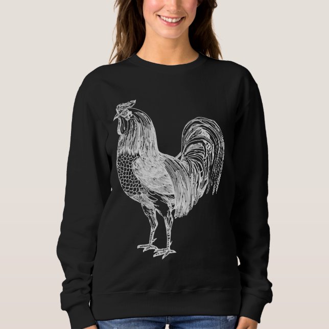 Chicken Favorite Animal T Shirt (Framsida)