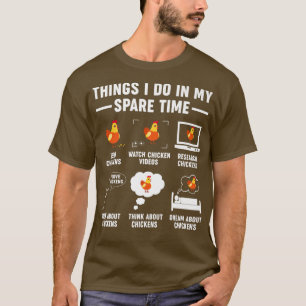 Chicken Fläkt Farmer Funny Chicken T Shirt