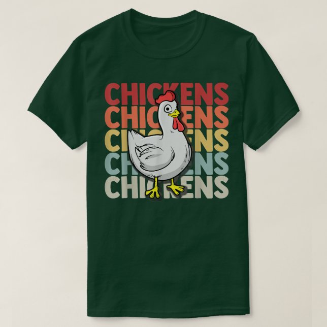 Chicken Flock Egg Hen Farmer Grower Backyard 115 T Shirt (Design framsida)
