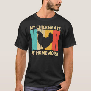 Chicken För barn Boys Farmer Chicken Farm Hen T Shirt