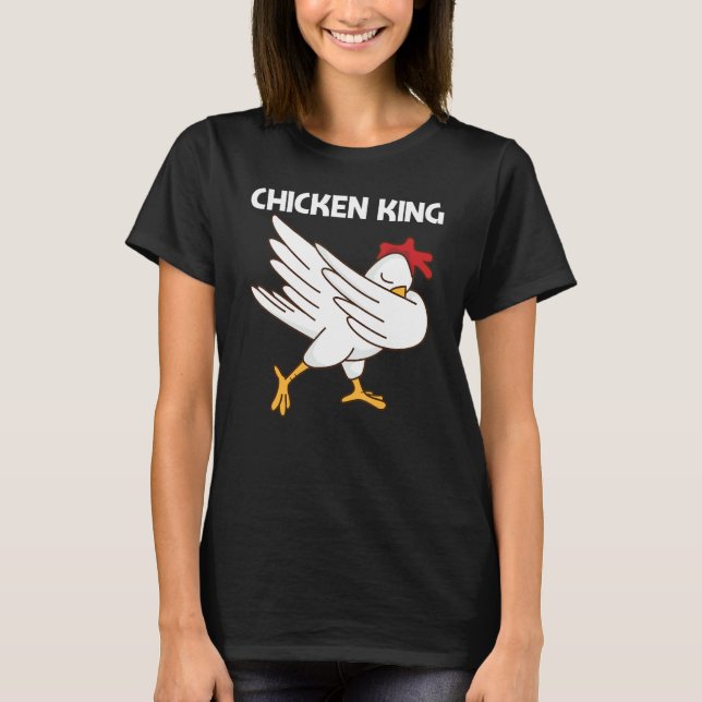 Chicken For Men Dad Poultry Rooster Egg T Shirt (Framsida)