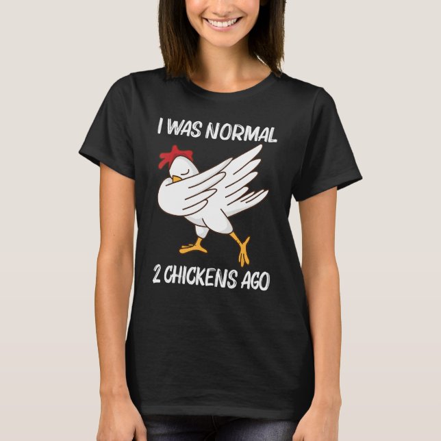 Chicken For Men Women Poultry Rooster Egg T Shirt (Framsida)
