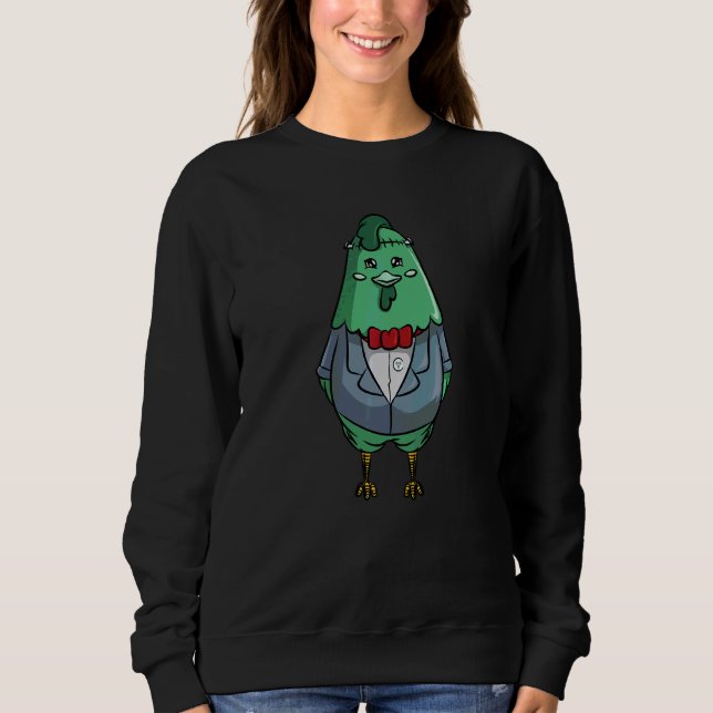 Chicken Frankenstein Costume for Monster Halloween T Shirt (Framsida)