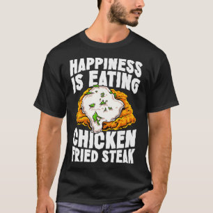 Chicken Fried Steak Comfort Food Funny kyckling lå T Shirt