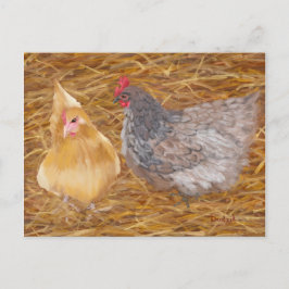 Chicken Friends JW Vykort