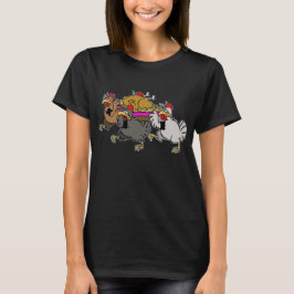 Chicken funeral t shirt