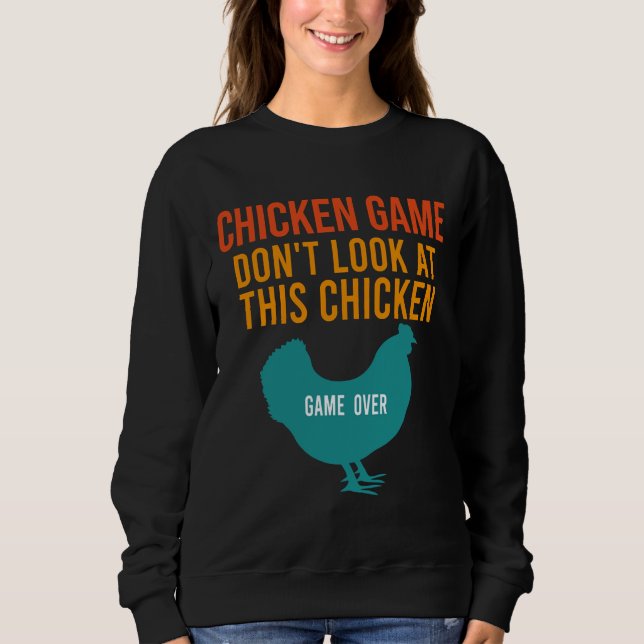 Chicken Game Don T Shirt (Framsida)