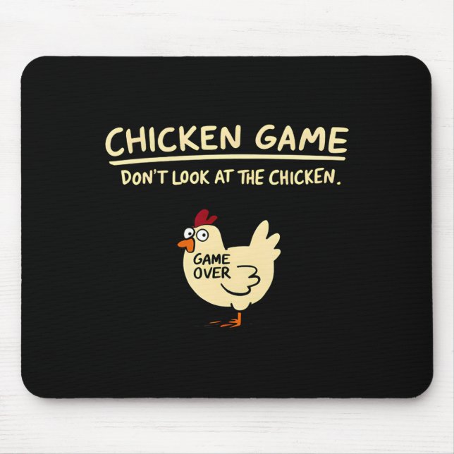 Chicken Game Dont Look At The Chicken Funny Chick  Musmatta (Framsidan)