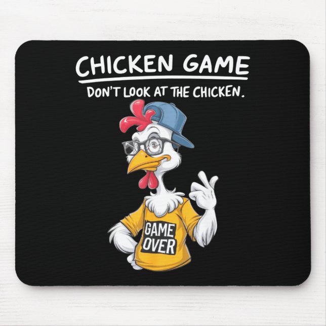 Chicken Game Humorous Family Tee - Uni-adults &amp Musmatta (Framsidan)