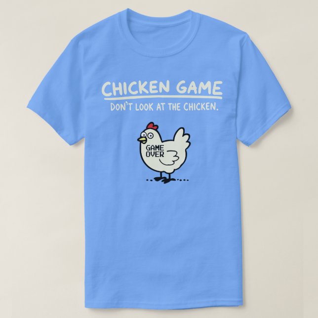 Chicken Game Tote T Shirt (Design framsida)