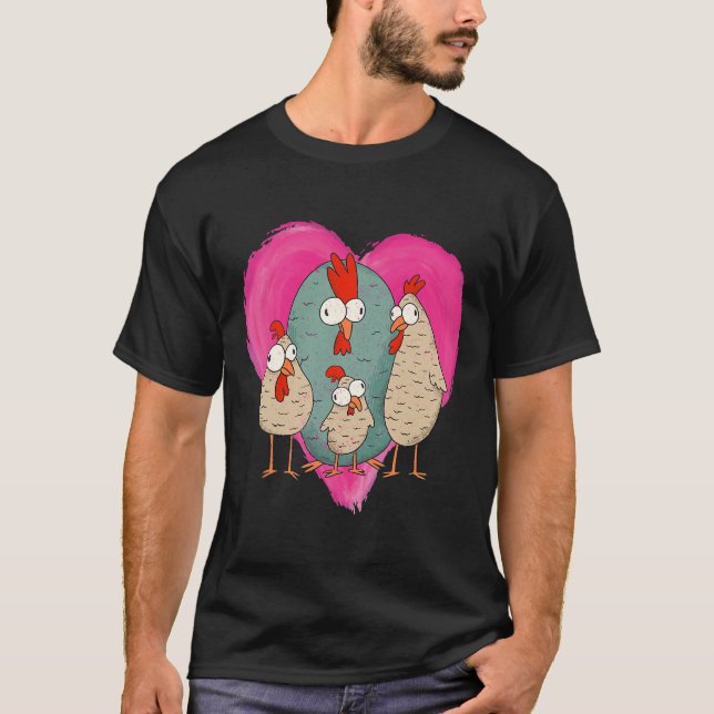 Chicken H T Shirt (Framsida)