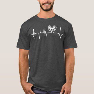 Chicken Heartbeat  T Shirt