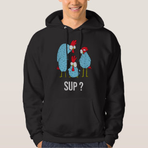 Chicken Heartslag T-Shirt Hoodie