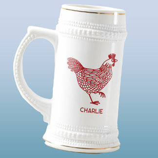 Chicken Hen Personlig Sejdel