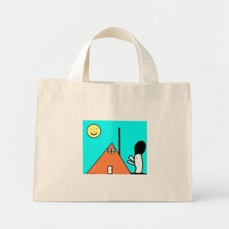 Chicken House Bag Mini Tygkasse