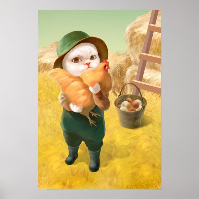 Chicken Hug Poster (Framsidan)