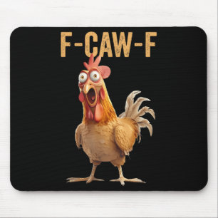 Chicken Humor F-caw-f Shirt Olämplig offert Ro Musmatta
