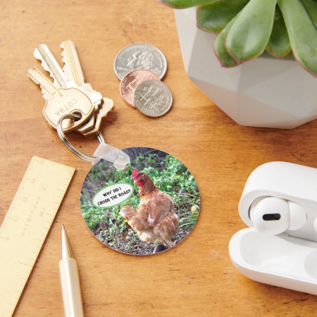 Chicken Humor Nyckelring (Skrivbord)