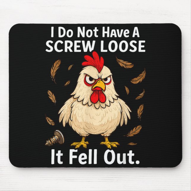 Chicken I Don't Have A Screw Loose, Funny, Jokes,  Musmatta (Framsidan)