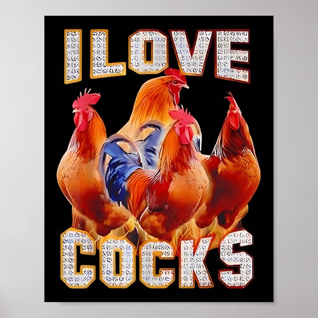 Chicken I Kärlek S Poster (Framsidan)