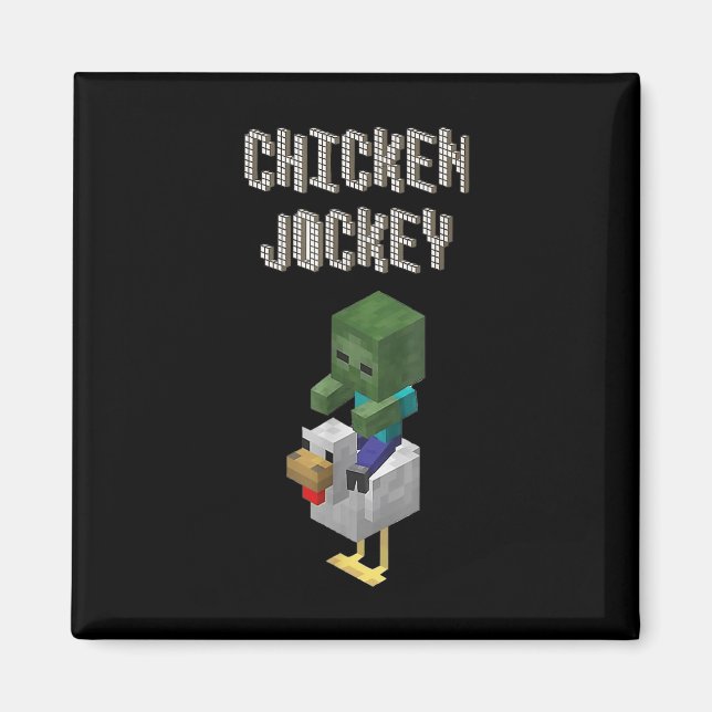Chicken Jockey 2025 Magnet (Framsidan)