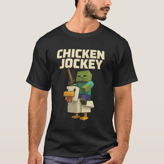Chicken Jockey T Shirt (Framsida)