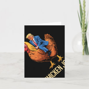 Chicken Jockey Trump Funny Meme 3 Kort