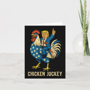 Chicken Jockey Trump Funny Meme 7 Kort