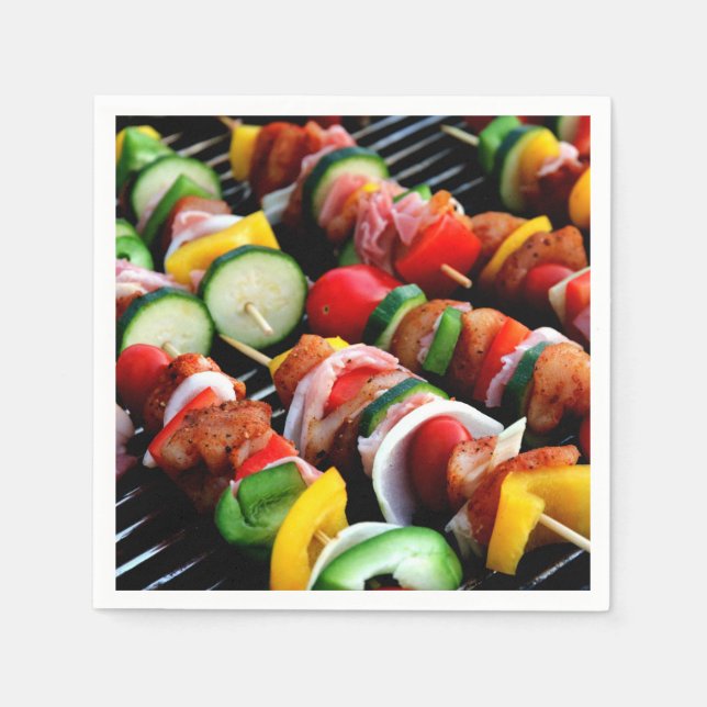 Chicken Kebab Pappersservett (Framsidan)