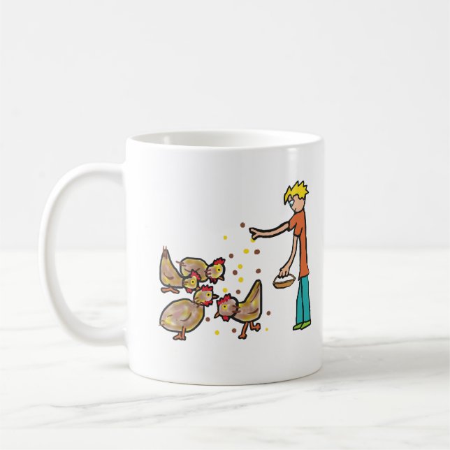 Chicken Keeping Kaffemugg (Vänster)