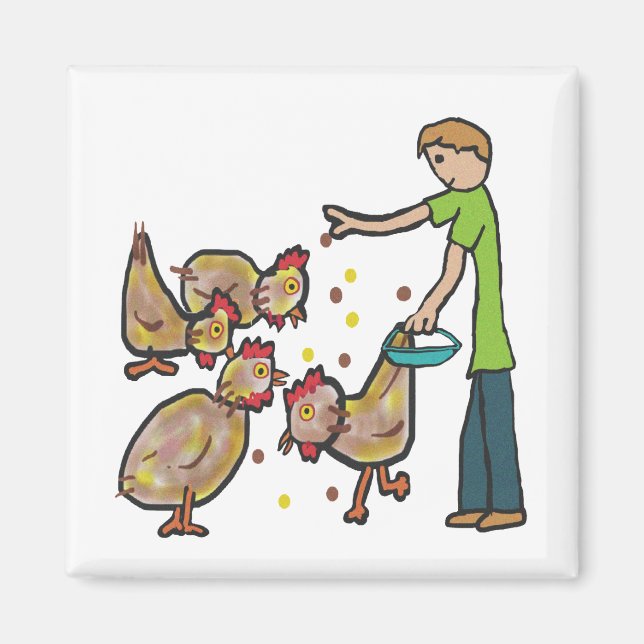 Chicken Keeping Magnet (Framsidan)