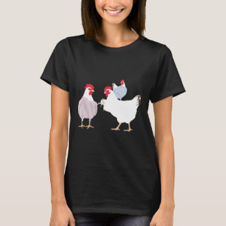 Chicken Knitting Sweaters T Shirt