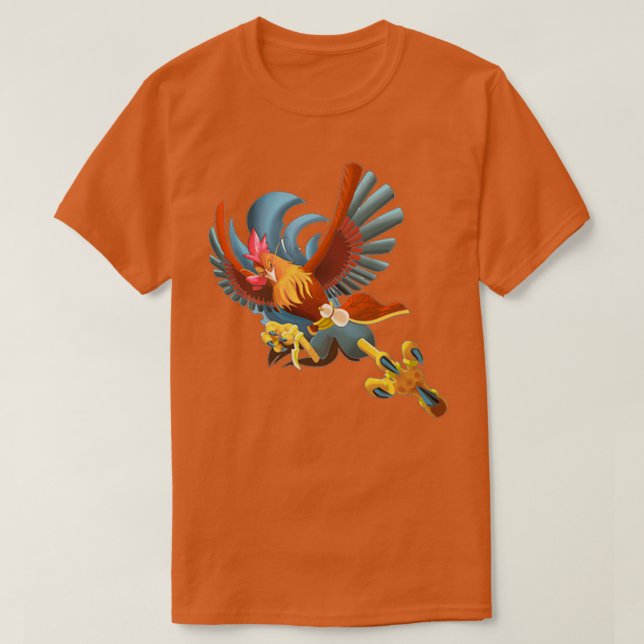 Chicken Kungfu panda T Shirt (Design framsida)