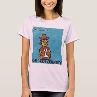 Chicken Land Long Sleased Shirt for Women T Shirt
